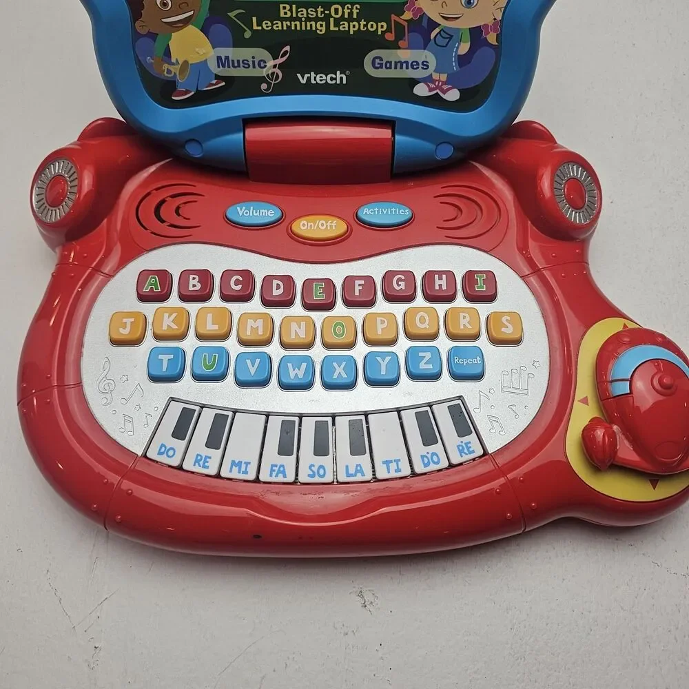 VTech Little Einsteins Blast Off Learning Laptop Toy Tested 2008 TESTED WORKS